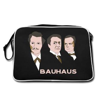 ARTISTES DU BAUHAUS - Sac Retro - noir/blanc - Dos