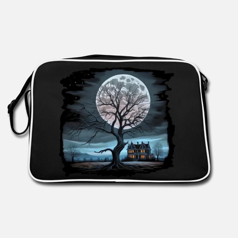 TheTree III - Retro Tasche - Schwarz/Weiß