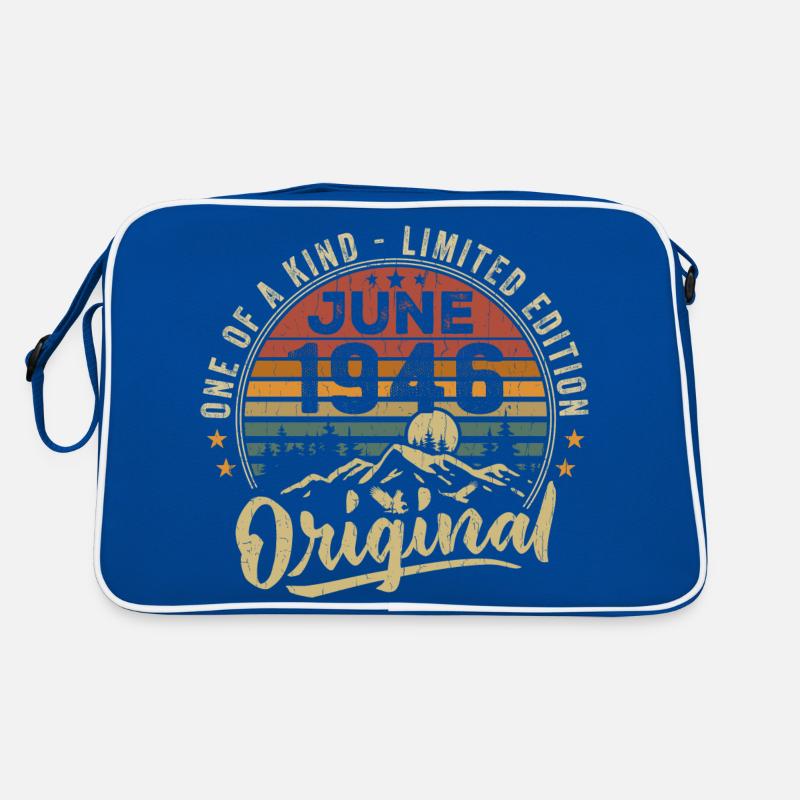 Juni 1946 Vintage Geburtstagsgeschenk 1946 Juni Retro Tasche