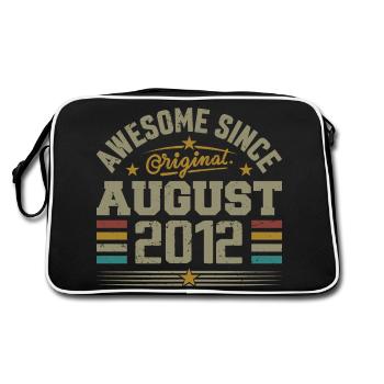 August 2012 Birthday August 2012 August 2012 Retro - Retro Bag - black/white - Back