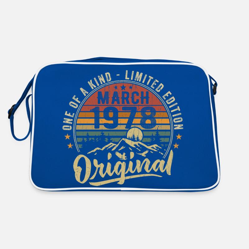 Idées D’anniversaire Mars 1978 Original March 1978 Sac Retro