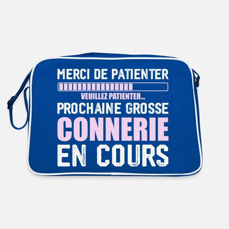 Weiter lustig Retro Tasche