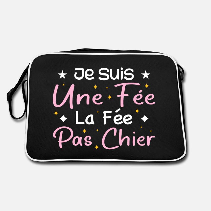 Je Suis Une Fée La Fée Pas Chier Sac Retro
