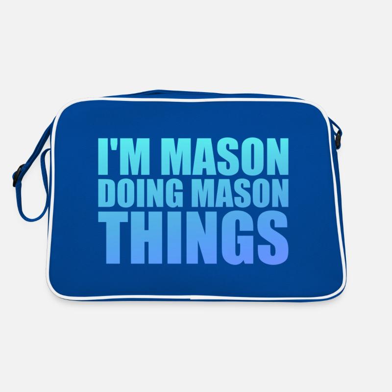 I'm Mason Doing Mason Things Retro Bag