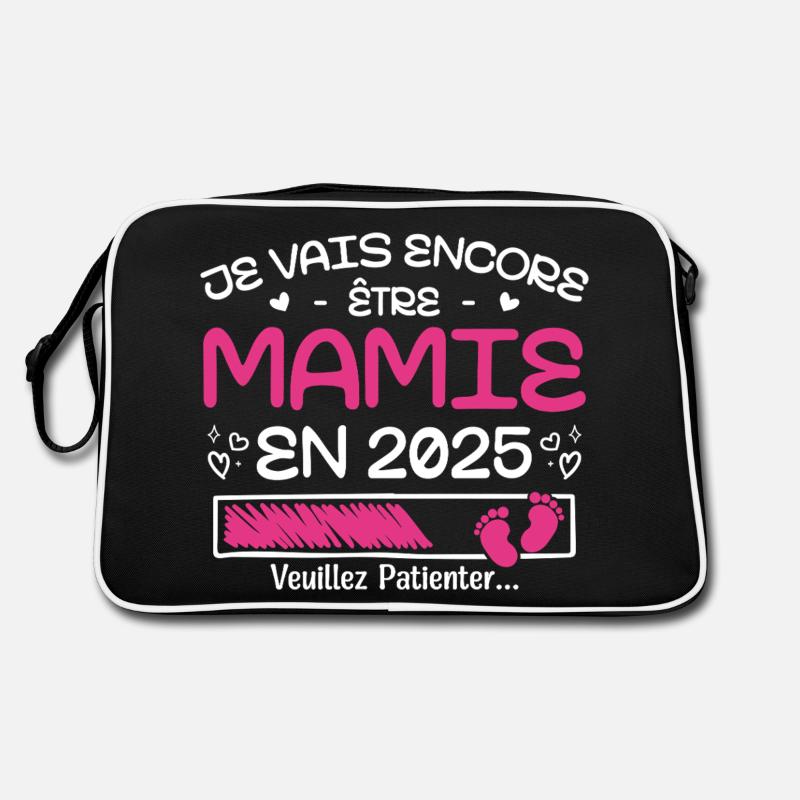 Ich werde auch 2025 noch eine Oma sein Retro Tasche
