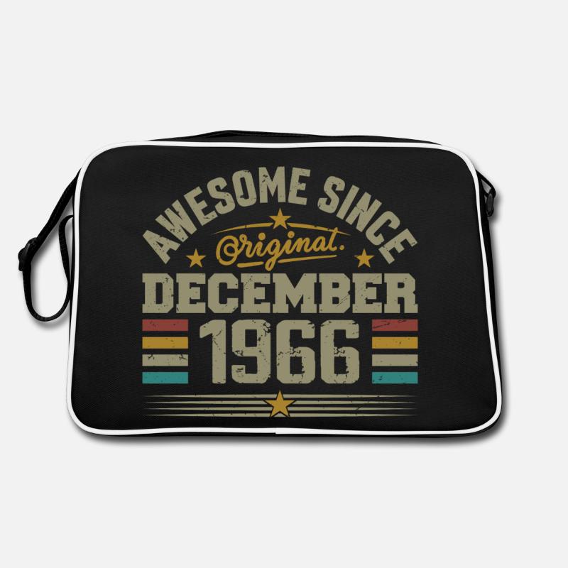 Décembre 1966 - Cadeau Anniversaire December 1966 Sac Retro