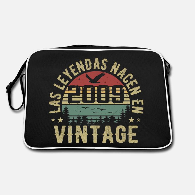 Legends are born 2009 Birthday Gift 2009 Retro Bag
