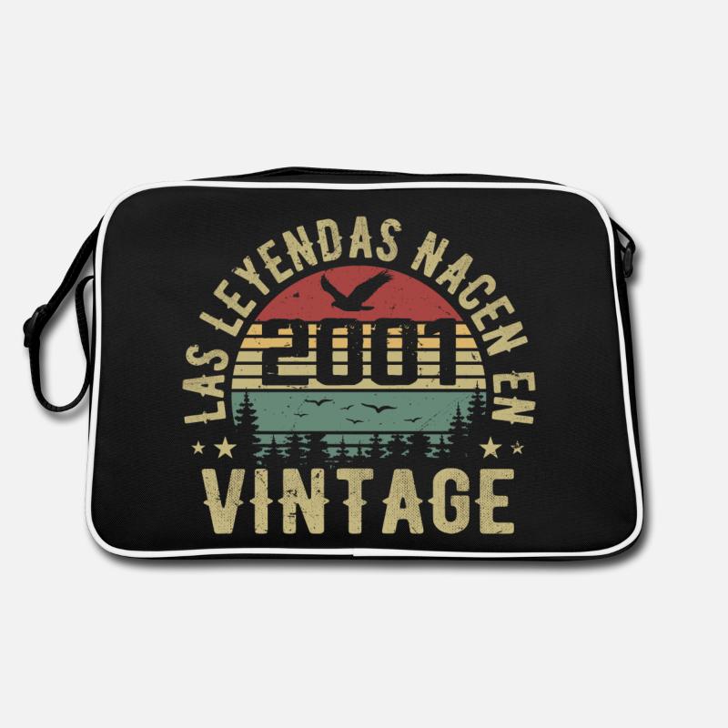 Legenden werden geboren 2001 Geburtstagsgeschenk 2001 Retro Tasche