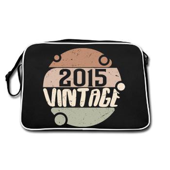 Vintage 2015 Retro Gifts 2015 Vintage 2015 - Retro Bag - black/white - Back