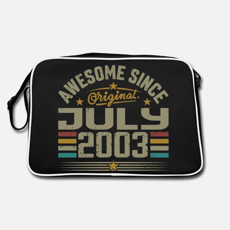 Baujahr Juli 2003 | Geschenk Juli 2003 Retro Tasche