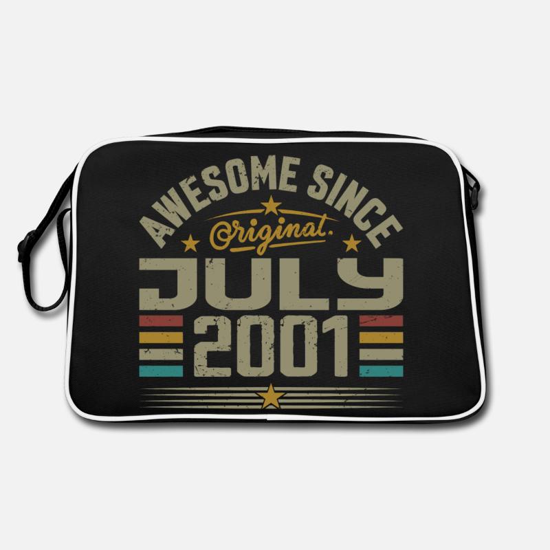 Built in July 2001 | Gift July 2001 Retro Bag