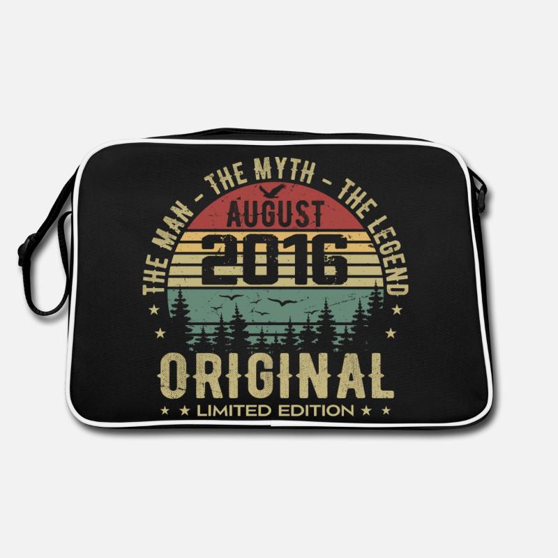 Legend since Aug 2016 Birthday Gift 2016 Retro Bag