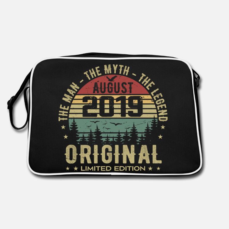 Legend since Aug 2019 Birthday Gift 2019 Retro Bag