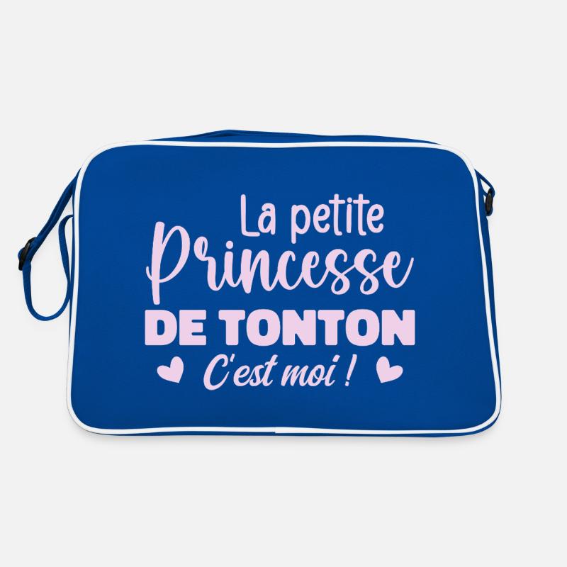 Die kleine Prinzessin des Onkels Retro Tasche