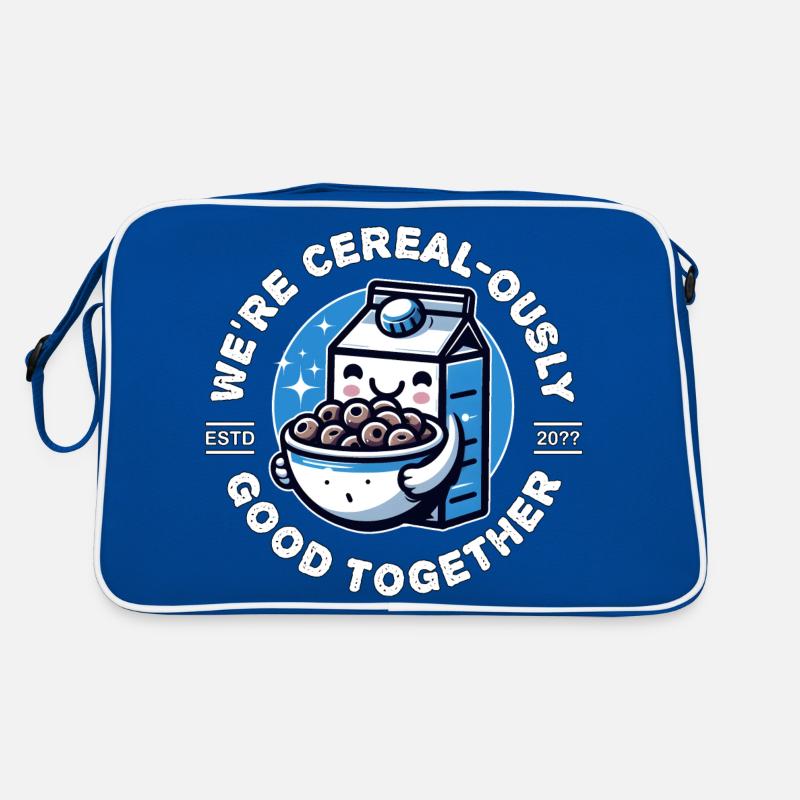 WE'RE CEREAL-OUSLY GOOD TOGETHER Retro Bag
