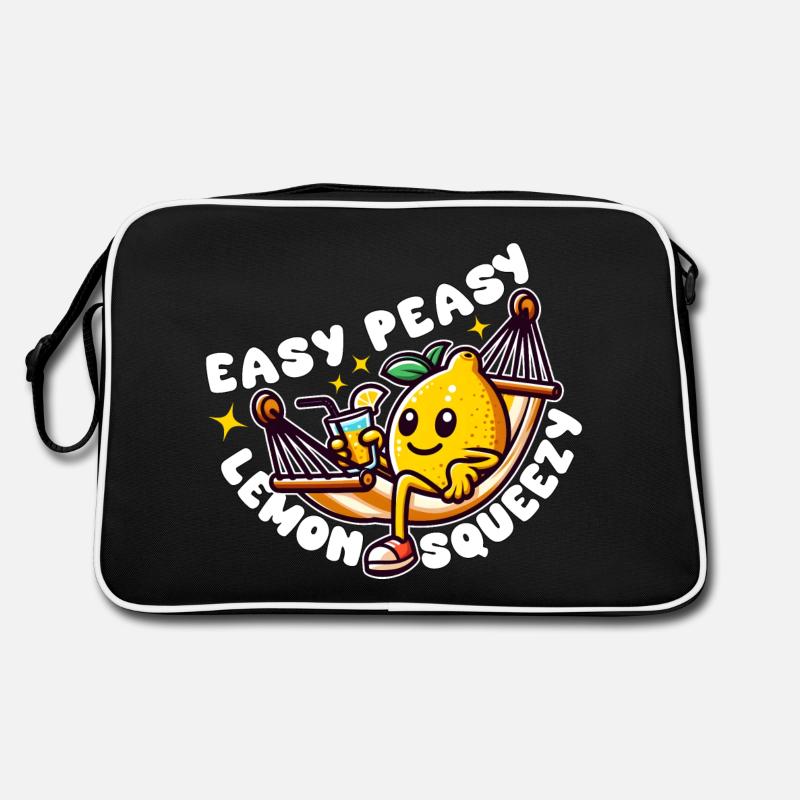 EASY PEASY LEMON SQUEEZY Retro Bag