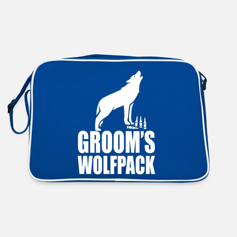 Wolfpack du marié Sac Retro