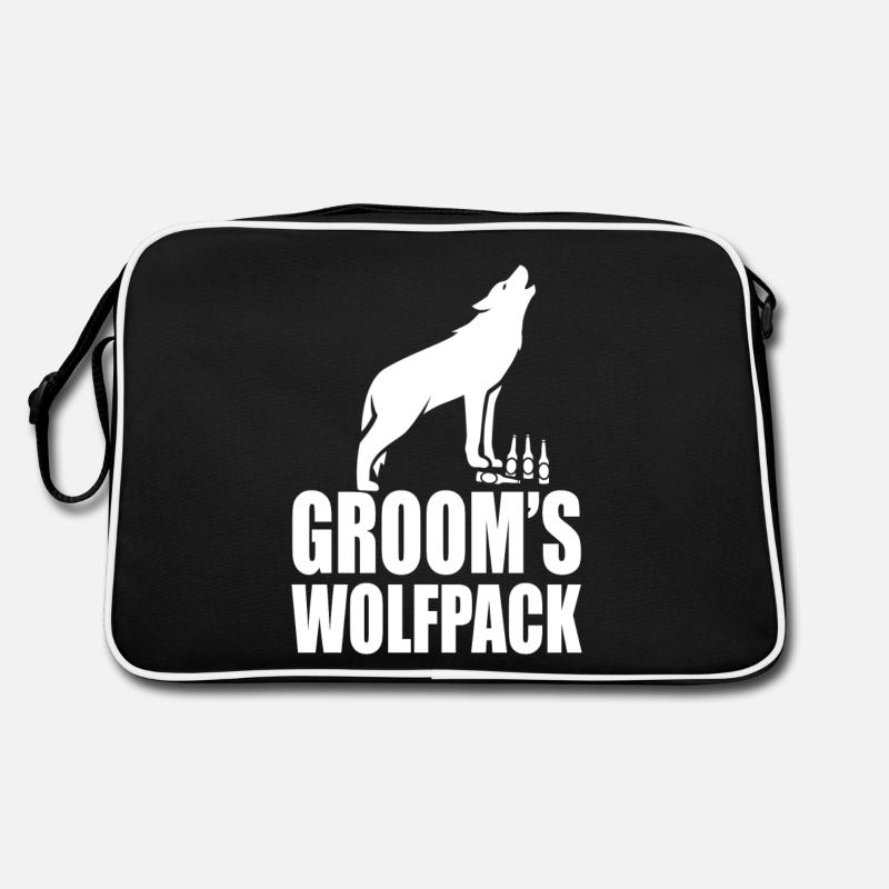 Groom's Wolfpack Retro Bag