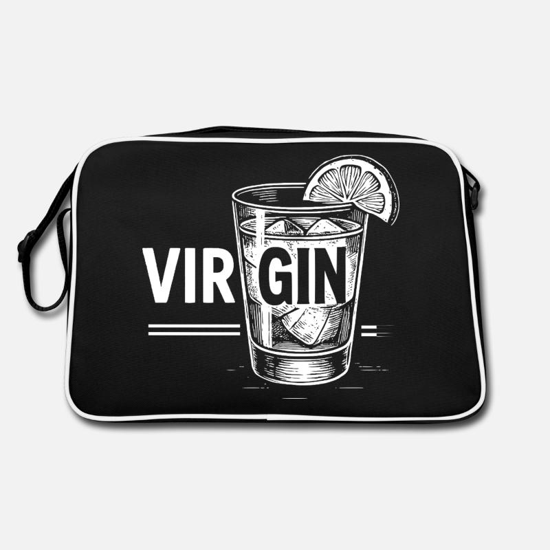 Virgin: Perfekte Geschenkidee für Unerfahrene! Retro Tasche