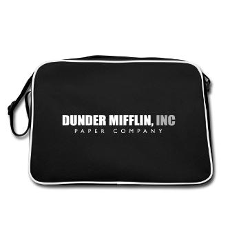 Le graphique Office Dunder Mifflin - Sac Retro - noir/blanc - Dos