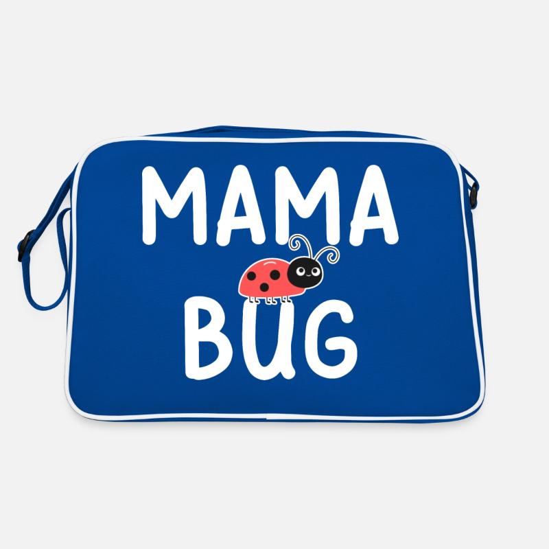 Mama Bug Ladybug Mom Funny Retro Bag