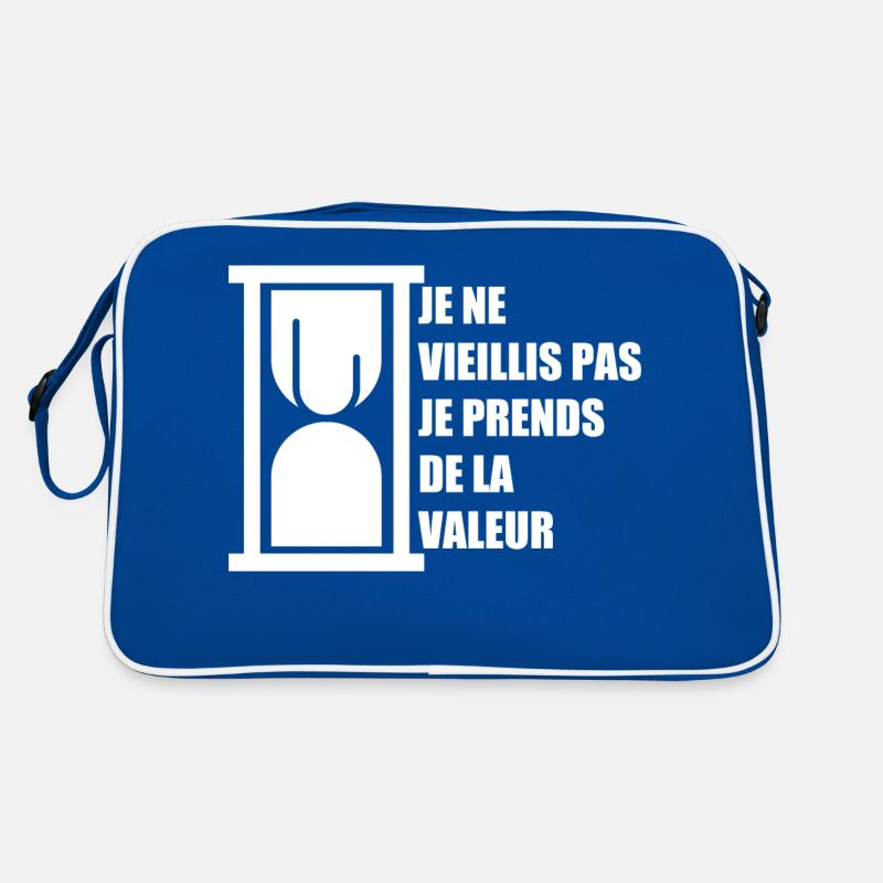 I'm not getting old, I'm increasing in value Retro Bag