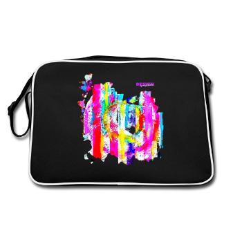 « RetroBack » par Acryl Galerie & Design - Sac Retro - noir/blanc - Dos