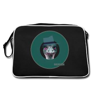 FunBird par Acryl Gallery & Design - Sac Retro - noir/blanc - Dos