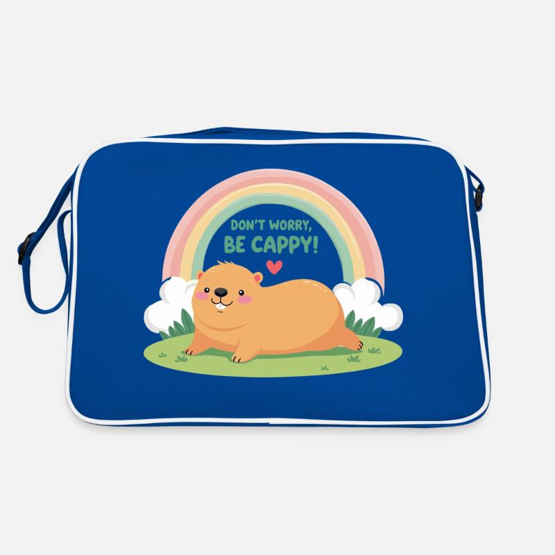Dont Worry Be Cappy Retro Bag