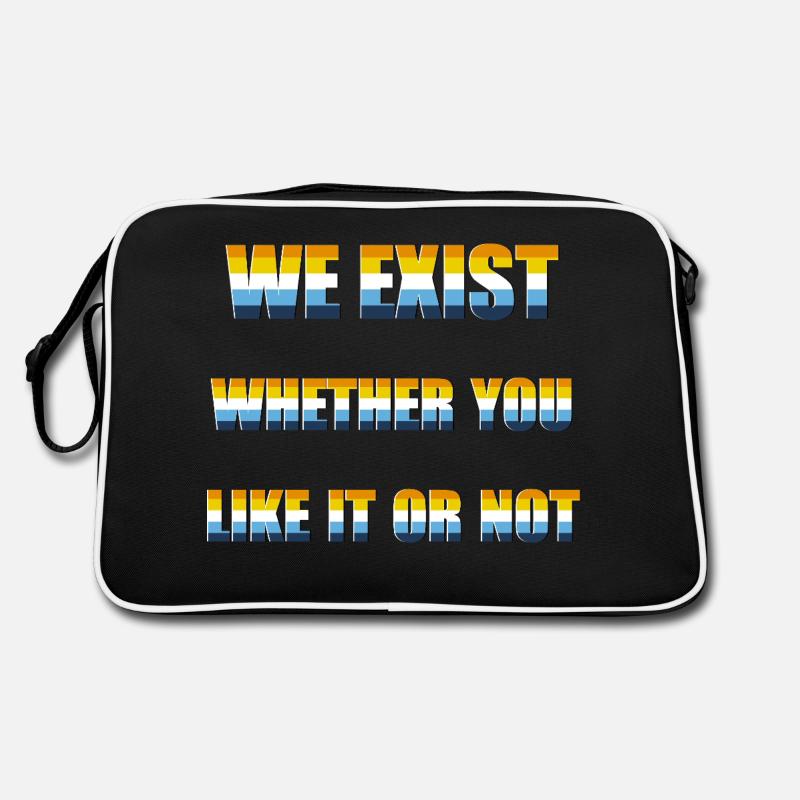 Nous existons - AroAce Flag Sac Retro