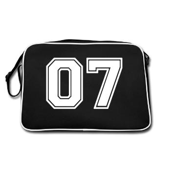 07 - Sac Retro - noir/blanc - Dos