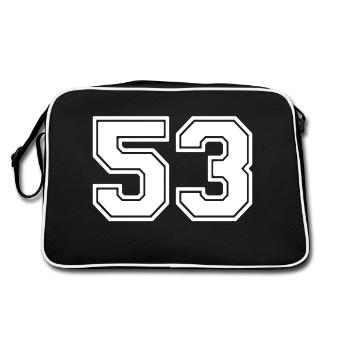 53 - Sac Retro - noir/blanc - Dos