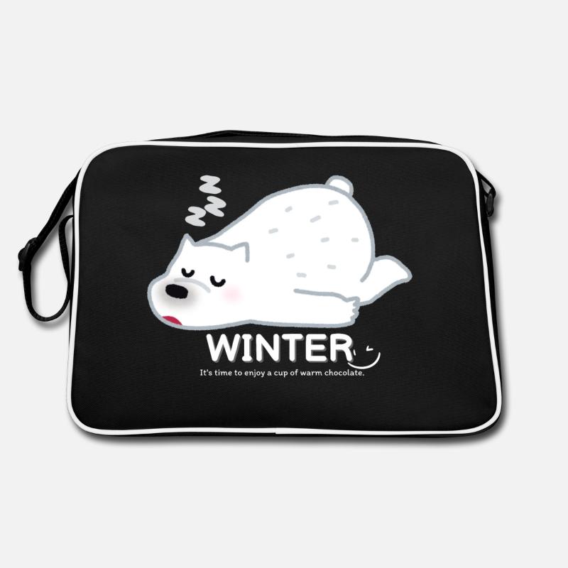 Winter Bear Retro Bag