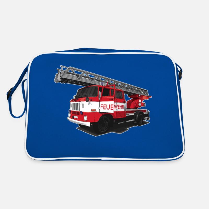 Pompiers // RDA // Illustration Sac Retro