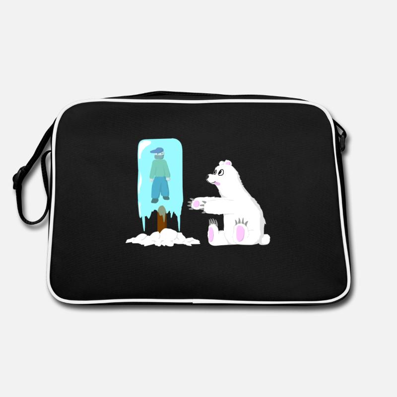 Polar bear snack Retro Bag