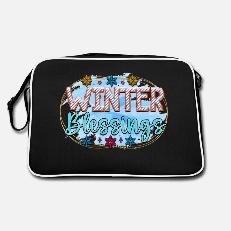 Winter blessings Retro Bag