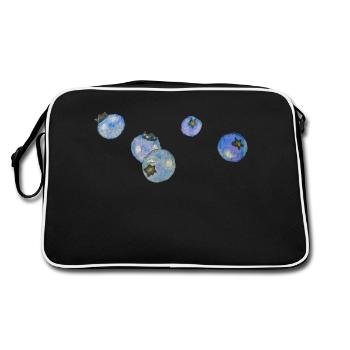 myrtilles - Sac Retro - noir/blanc - Dos