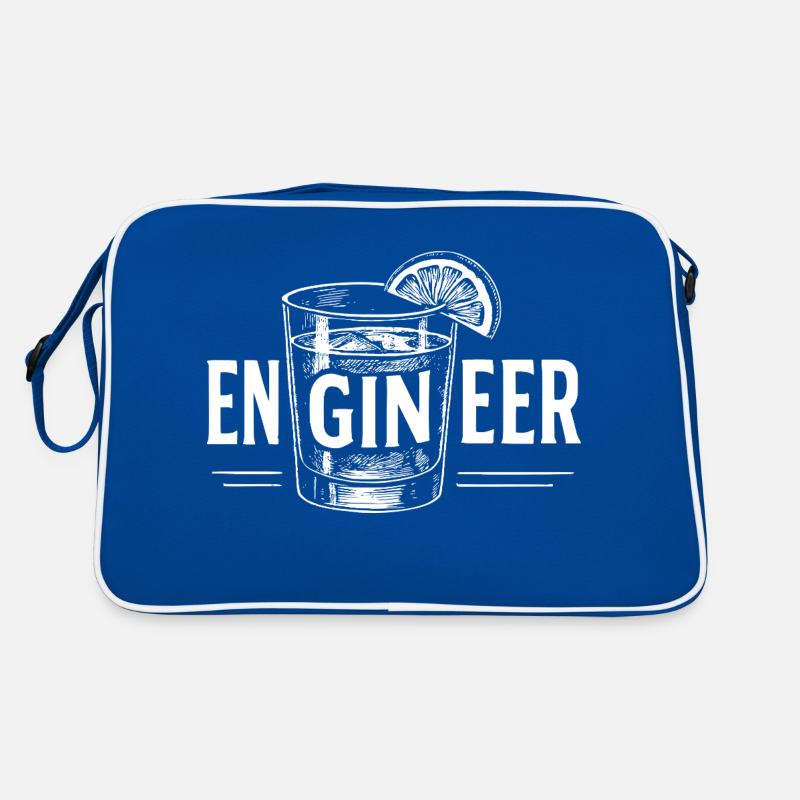 Funny Engineer Tshirt Retro Bag
