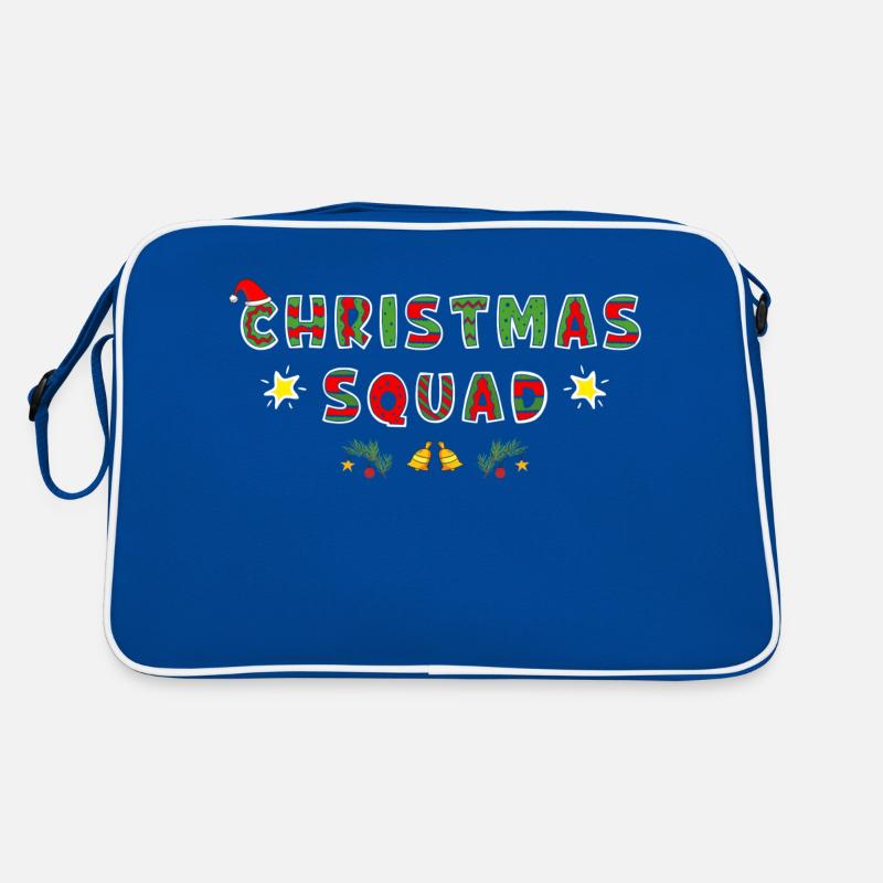 Weihnachtskader 2023 Retro Tasche