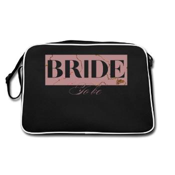 bride to be rose gold-la mariée - Sac Retro - noir/blanc - Dos