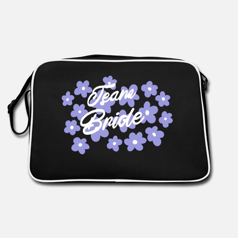 Team Braut JGA - Bride Squad Retro Tasche