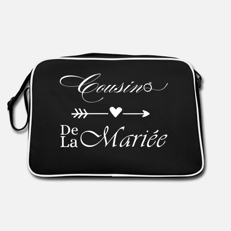 Der Cousin der Braut Retro Tasche