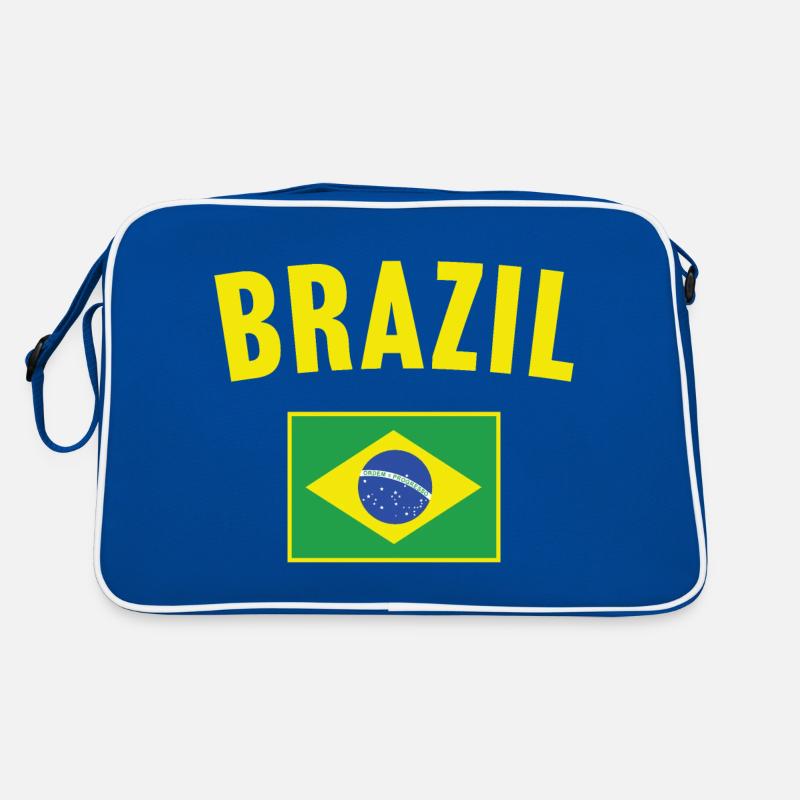 Drapeau du Brésil Sac Retro