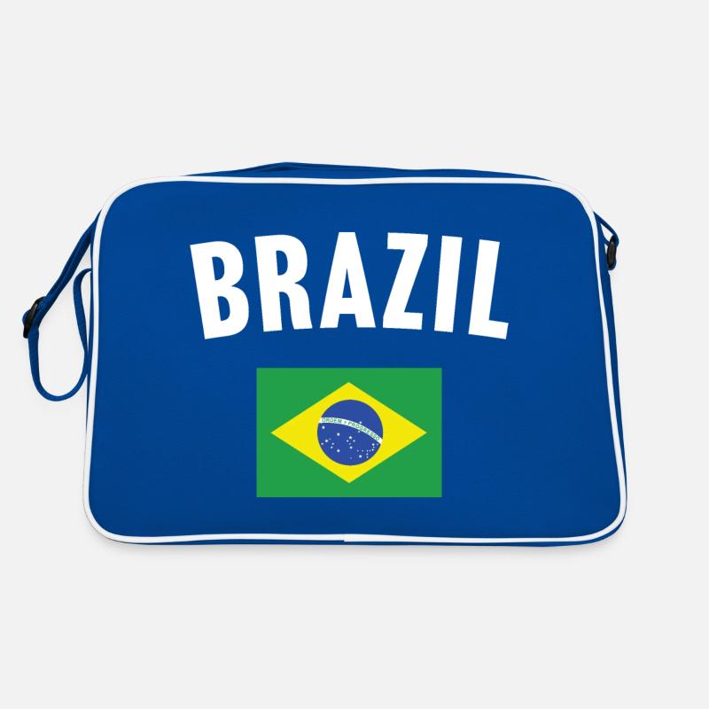 Drapeau du Brésil Sac Retro