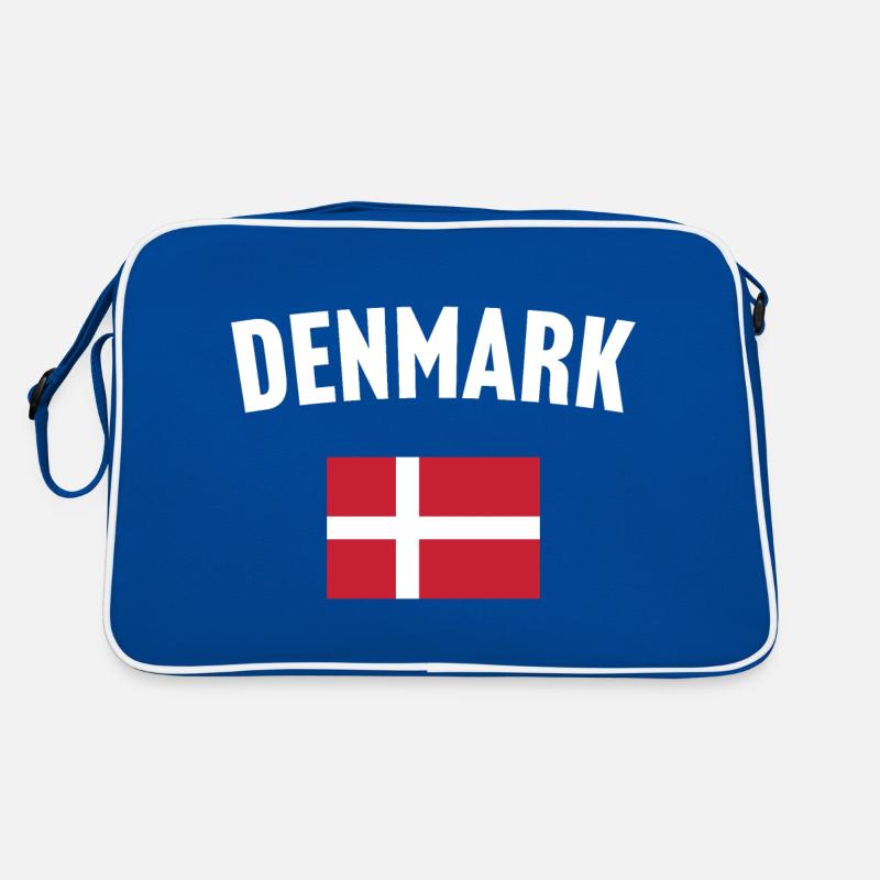 Denmark Flag Retro Bag