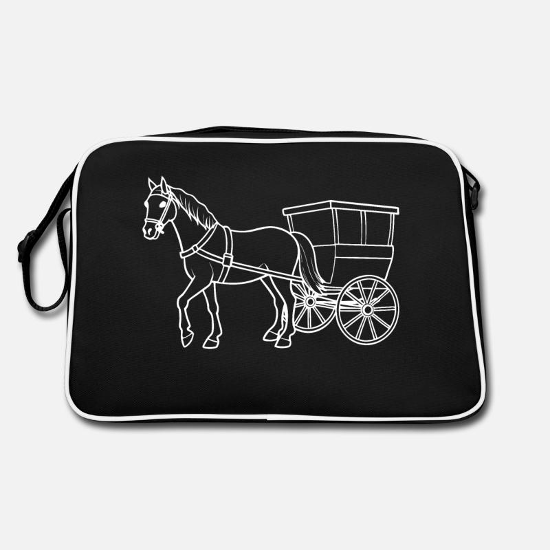 Nostalgic Ride - Cheval avec calèche Sac Retro