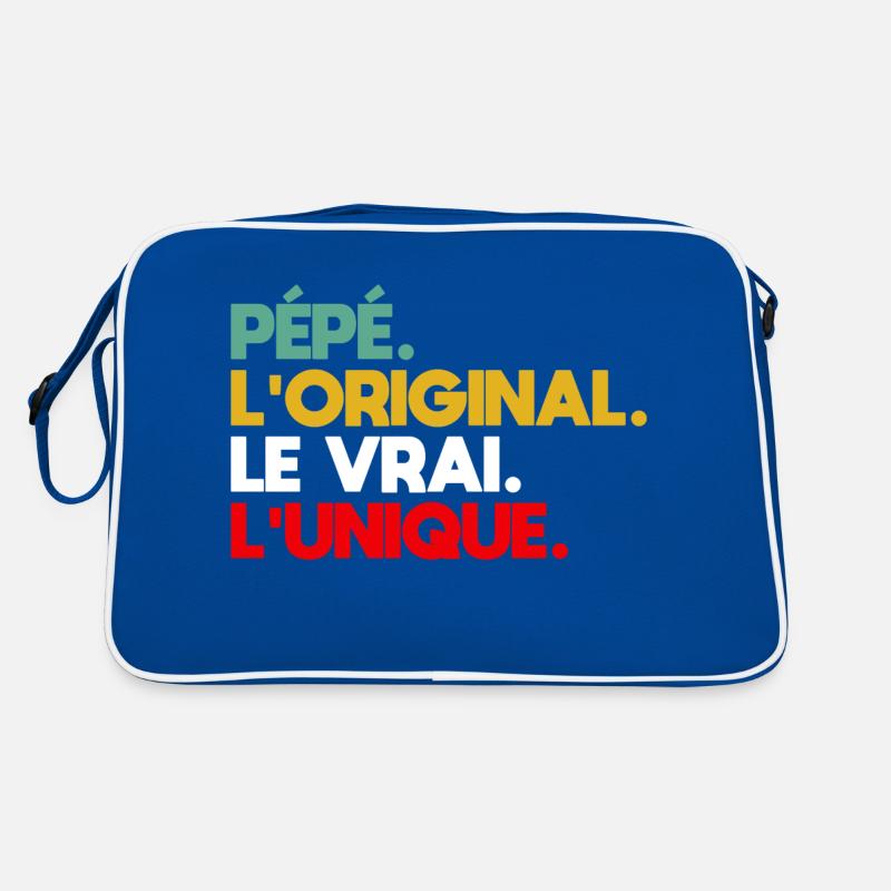 Pépé L'original Le Vrai L'unique Cadeau Sac Retro