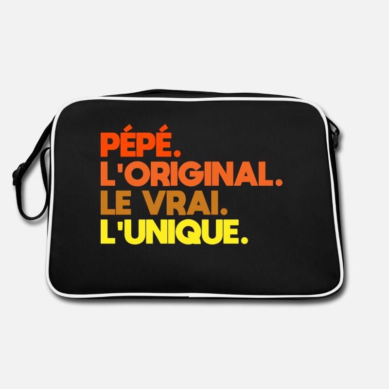 Pépé L'original Le Vrai L'unique Cadeau Sac Retro