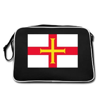 Guernsey - Retro Bag - black/white - Back