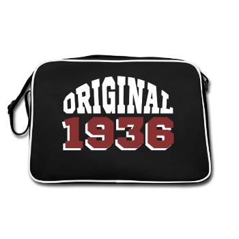 Original 1936 - Sac Retro - noir/blanc - Dos
